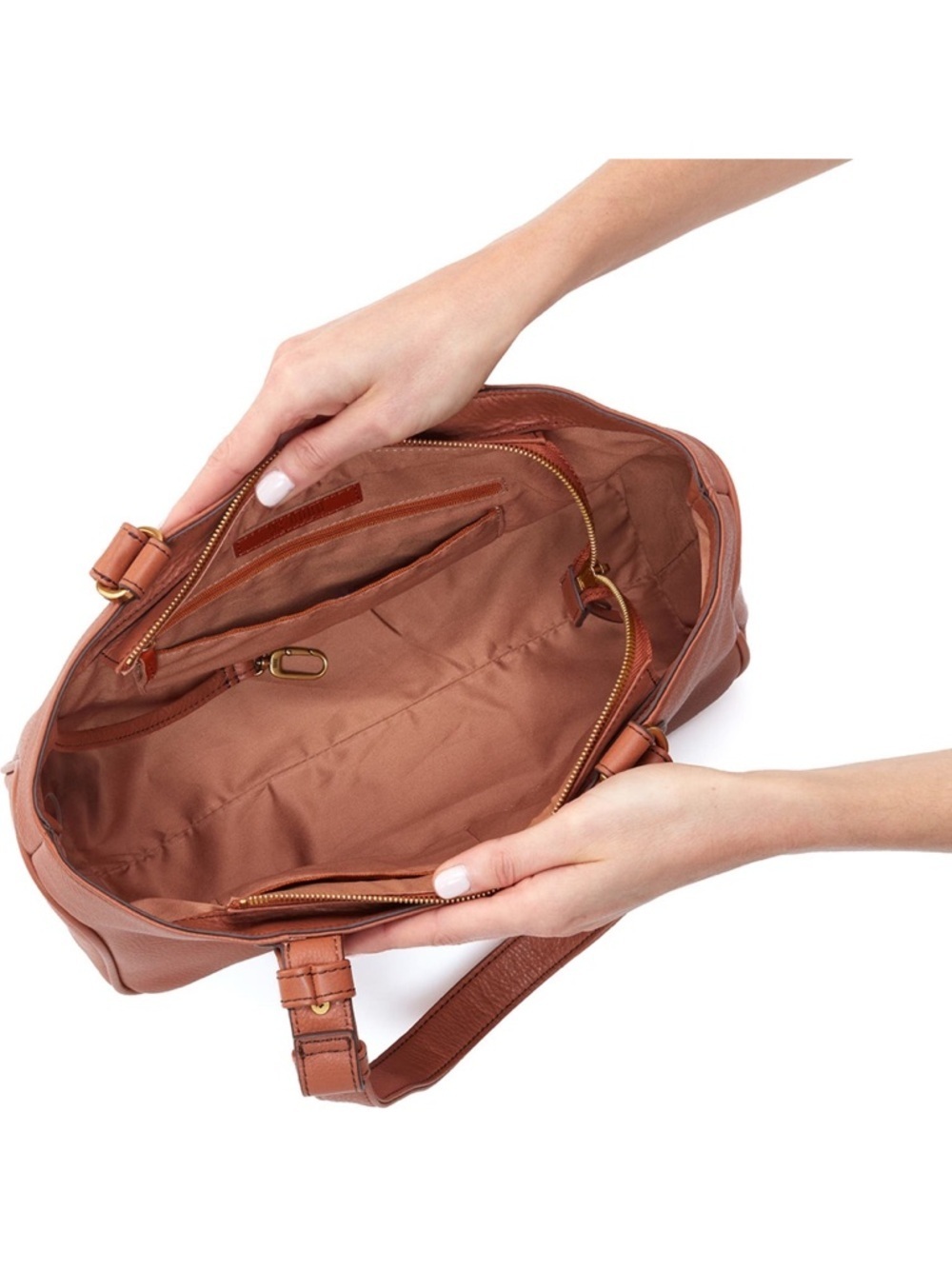 HOBO Autry Leather Satchel NWT - Picture 3 of 15
